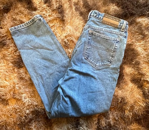 Mountain Lake Jean Company Vintage High-Waisted Blue Denim Jeans Size 16/31