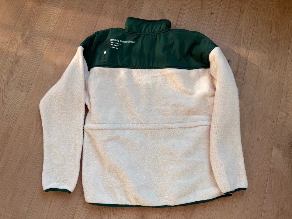 Minnesota Wild шерпа куртка носить на Erin Andrews L новый с Ярлыками NHL зеленый - Изображение 3 из 4