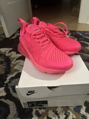 Nike Air Max 270 Hyper Pink-White Womens Sz 6.5 [FD0293-600]