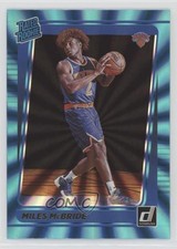 2021-22 Panini Donruss Rated Rookie Holo Teal Laser Miles McBride #224 01dp
