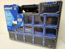Kobalt 17-Compartment Wall Mounted Large Plastic Small Parts Organizer 4952312