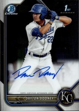 2022 Bowman Chrome Prospects Autographs Dayton Dooney Card #CPA-DDO Auto