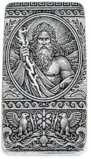 10 ozt 999 Fine Silver Art Bar - Zeus: Thunder Eternal - ADAMO 65.42 per troy oz