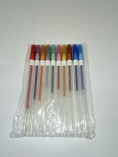 Set Of 10 Gel Pens Assorted Colors