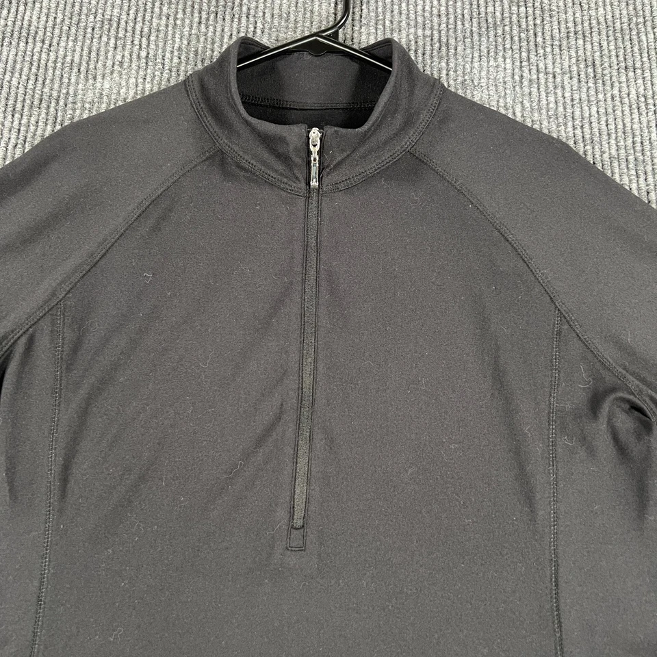 Camisa Pullover Jofit Mujer XL Extra Grande Negra Manga Larga Golf Activo Exterior Foto 4 de 4