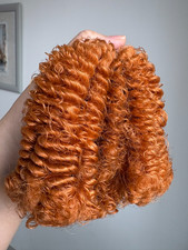 OOAK Doll Head Reroot Curly Afro Hair 30g Saran