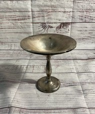 Vintage Weighted Sterling Silver Compote Dish Pedestal 5.75