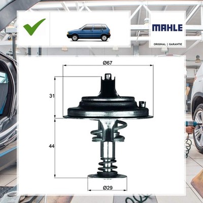 Thermostat, Kühlmittel Behr für Mercedes-Benz E-Class W124 E 500 (124.036)