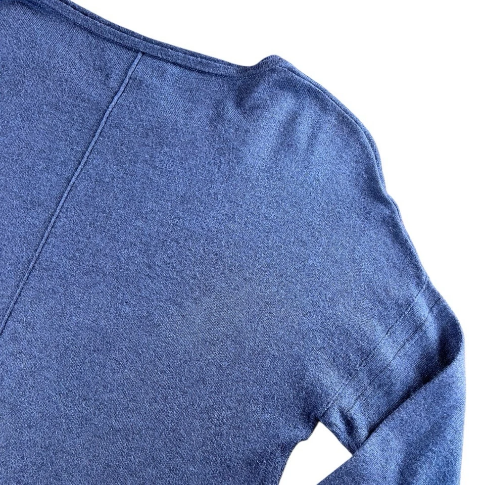 Suéter tejido de cachemir merino Brax para mujer en azul oscuro talla 38 (S) Foto 3 de 4