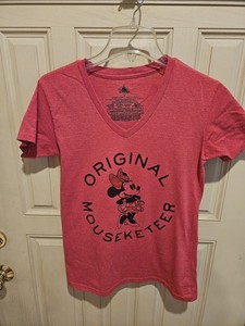 Disney Store Original Mouseketeer Minnie T Shirt Womens Medium Short Sleeve