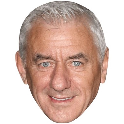 Ian Rush (Smile) Celebrity Mask, Flat Card Face, Fancy Dress Mask
