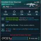 Borderlands 4⭐PEARLESCENT CROW-SOURCED ASSAULT RIFLE⭐CORROSIVE OVERRIDE