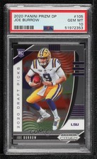 2020 Panini Prizm Draft Picks Rookies Joe Burrow #105 PSA 10 GEM MT 0h5h