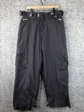 DC Shoe Co Snow Ski Pants Mens 5K Medium Black Exotek 5000 Gorpcore Snowboard