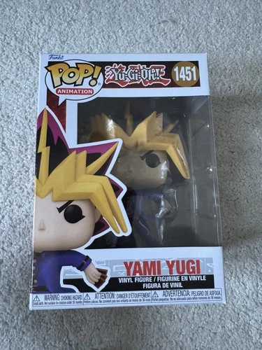 Funko Pop Yami Yugi 1451 Yu-Gi-Oh! Animation Vinyl Figure W/ Protector
