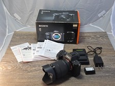Sony A7 II Mirrorless Camera w/ 28-70mm Lens  3 Batteries  Box FAST SHIP