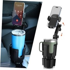 Newlest 2 inhone Mount for Car Cup Holder with Adjustable Base, Holders for 1 P