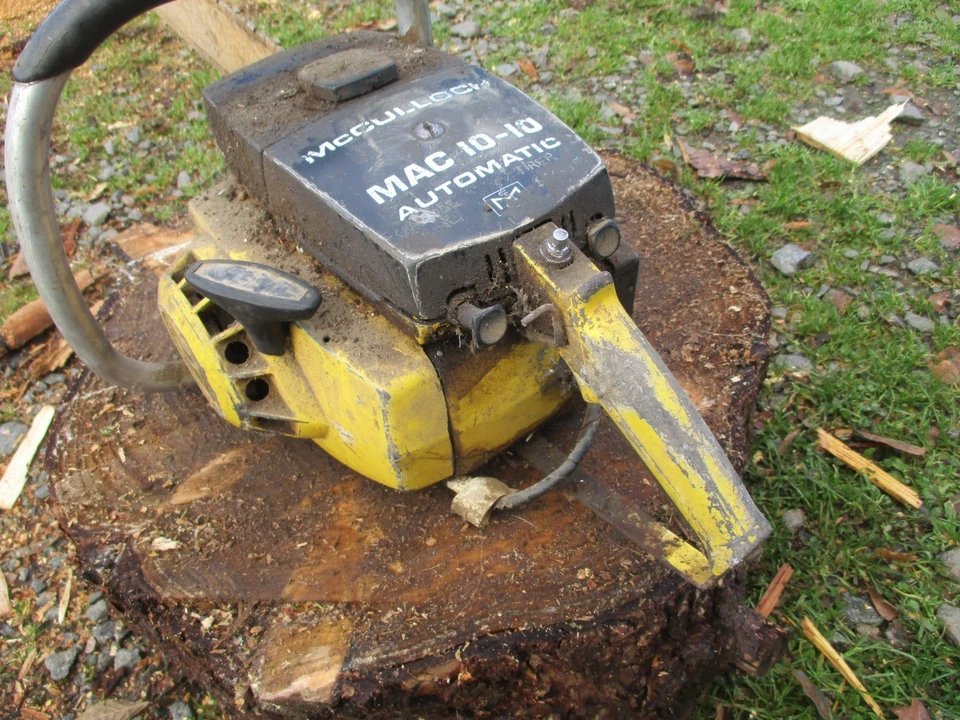 Ancien Tronconneuse de Collection McCulloch 10-10  Pas Stihl, REXO, PPK - Photo 4/4