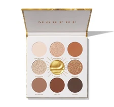 Morphe Rich & Foiled Artistry Palette - Foil-Effect Eyeshadow Palette with Matte