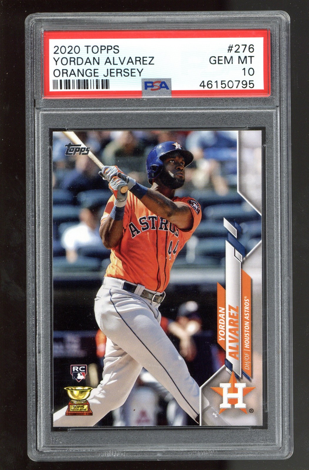 2020 Topps #276 Yordan Alvarez PSA 10 ROOKIE RC