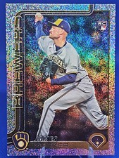 2025 Topps Update Series - James Meeker #US326 Sandglitter (RC) Milwaukee Brewer