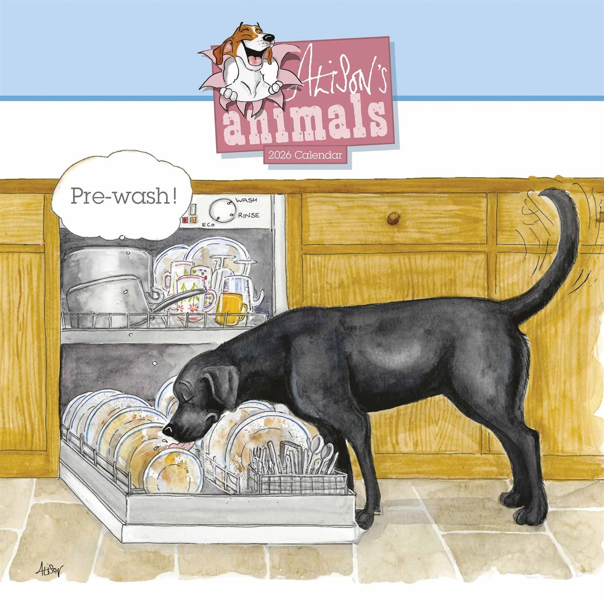 Alison's Animals Calendar 2026, Wall Calendars, Month To View, Animals, Gift