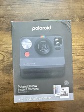 Polaroid Now Instant Camera, Generation 2, Black, Brand New Bundle with Film