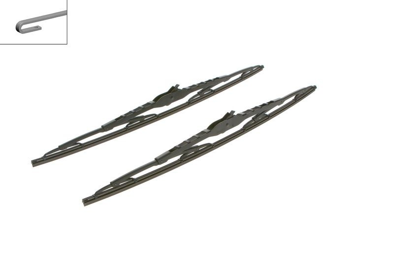 Balai d'essuie-glace Bosch 3 397 118 408 pour pare-brise VW Passat, accessoire auto pluie