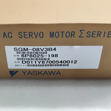 Yaskawa SGM-08V3B4 New Sealed Servo Motor SGM-08V3B4 Fast Shipping
