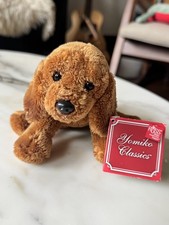 Russ Dachshund Dog Stuffed Animal Soft Plush Vintage beanie yomiko classics 6  