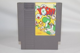 Yoshi NES Nintendo Complete CIB Authentic! Very Good Condition w/ RARE POSTER!