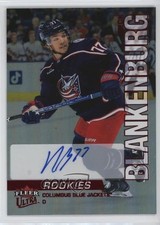 2022 Fleer Ultra Rookies Tier 1 Red Rainbow Foil 37/99 Nick Blankenburg Auto 7vs
