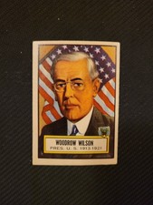 1952 Topps Look 'N See #2 Woodrow Wilson EX/NM