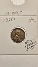 wheat penny 1938S NICE AU 1938-S LINCOLN CENT LOT #2 XF/AU BROWN LUSTER