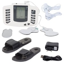Elettrostimolatore Muscolare Per Addominali, Gambe E Piedi – Massaggiatore Con Elettrodi - Foto 2