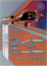 2020-21 Panini Illusions Living Legends Orange #20 Jerry West - NM-MT