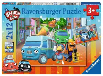 Puzzle Kinderpuzzle Ravensburger Helden der Stadt 07623 ab 3 Jahre