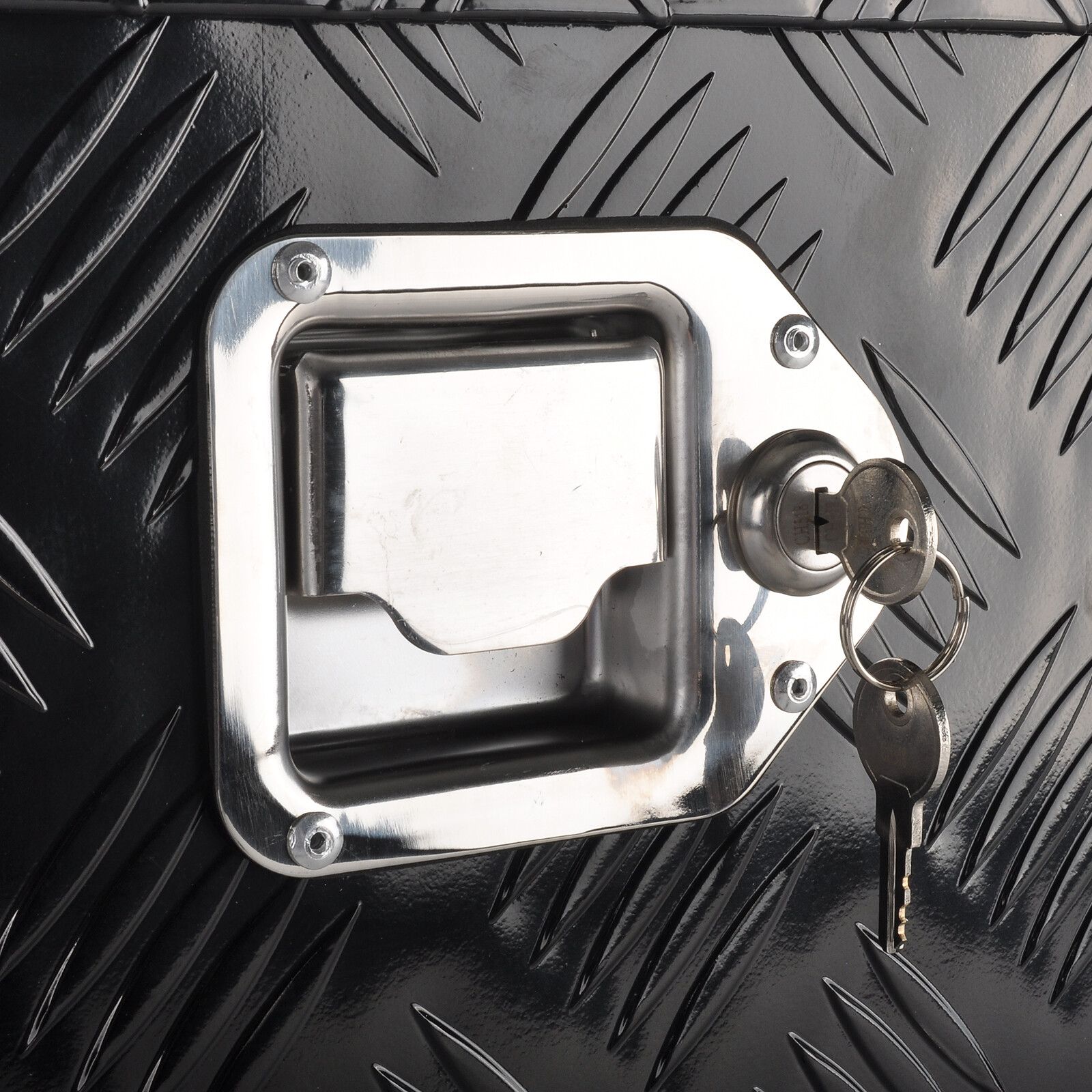 39x16.5x12 Inch Aluminum Trailer Tongue Tool Box Truck Bed Pickup Storage Box