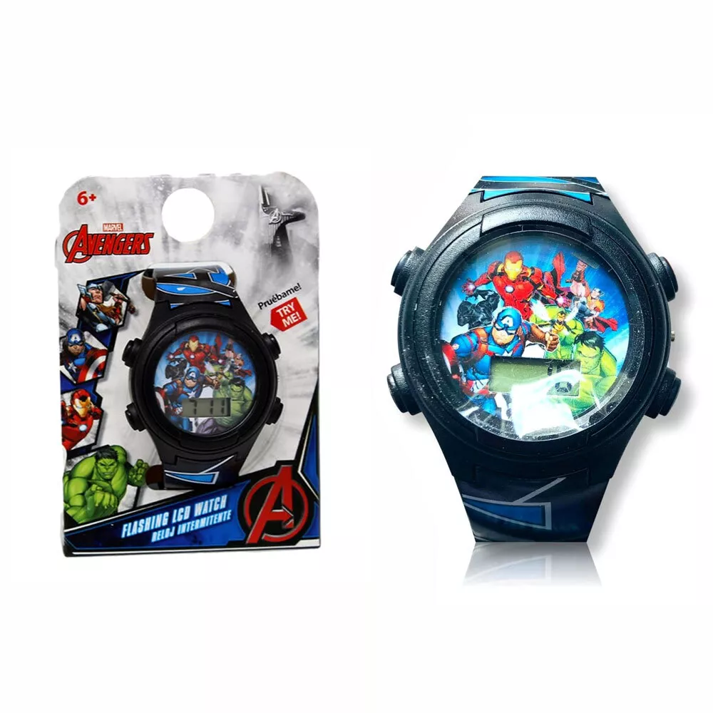 Montre avengers digitale enfant poignée - Conforama