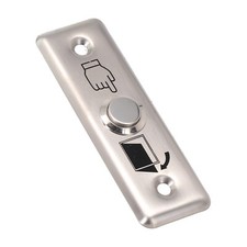 For Access Control Door Switch Stainless Steel Slim Exit Push Release Button