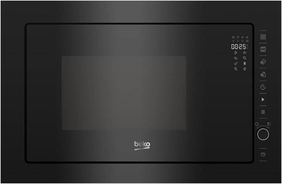 Beko Nero Bmgb 25333 Bg Microonde Grill Da Incasso 25 L 900 W Forno A Microonde, - Immagine 2