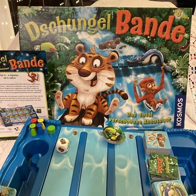 Brettspiel,Dschungel Bande, Kosmos, Retro, Vintage, Nicht Komplett  - Bild 1 von 4