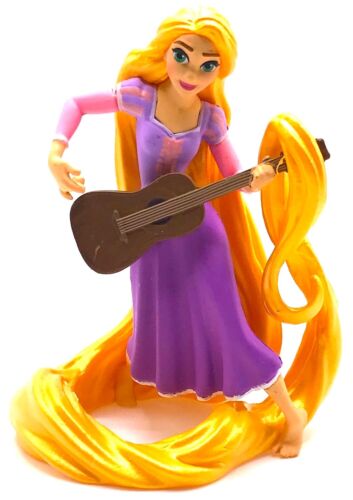 RAPUNZEL Disney Princess TANGLED Dress PVC TOY Playset Figure 3 1/4" FIGURINE! - Picture 1 of 2