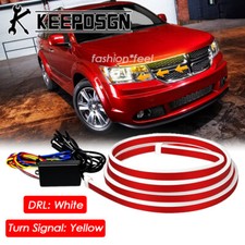 Für Dodge Journey LED Motorhaube Lichtstreifen DRL Tagfahrleuchte Dynamic Scan Für Dodge Journey LED Motorhaube Lichtstreifen DRL Tagfahrleuchte Dynamic Scan