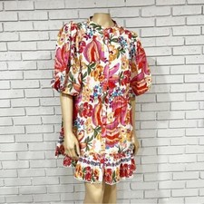 Farm Rio Women’s Spring Bananas Belted Minidress - Size L