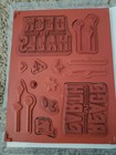 Stampin Up Carols of Christmas 13 Piece Set Peace on Earth Deck the Halls  — photo 2