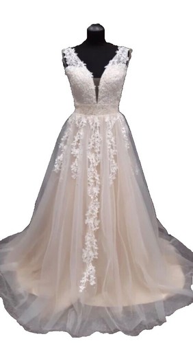sachin and babi light blue dress Vintage Light Champagne Satin Wedding Dresses Lace Mid Century Bridal Gowns