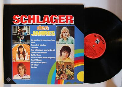 Schlager Des Jahres LP 1972 Telefunken Peter Maffay Nana Jürgen Marcus P. Orloff