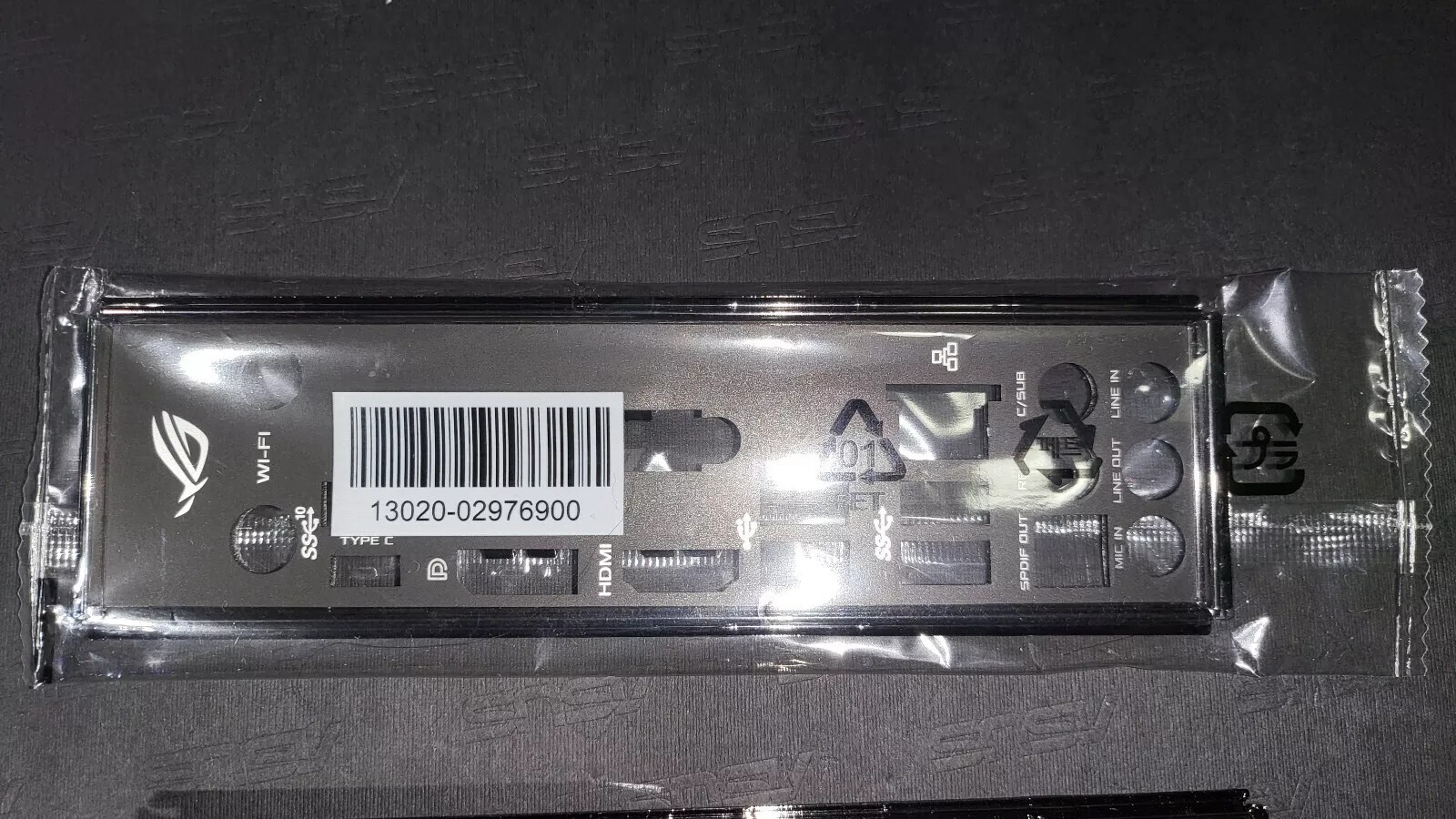 ASUS IO SHIELD / FACEPLATE / BACKPLATE FOR ASUS ROG STRIX Z370-E | eBay