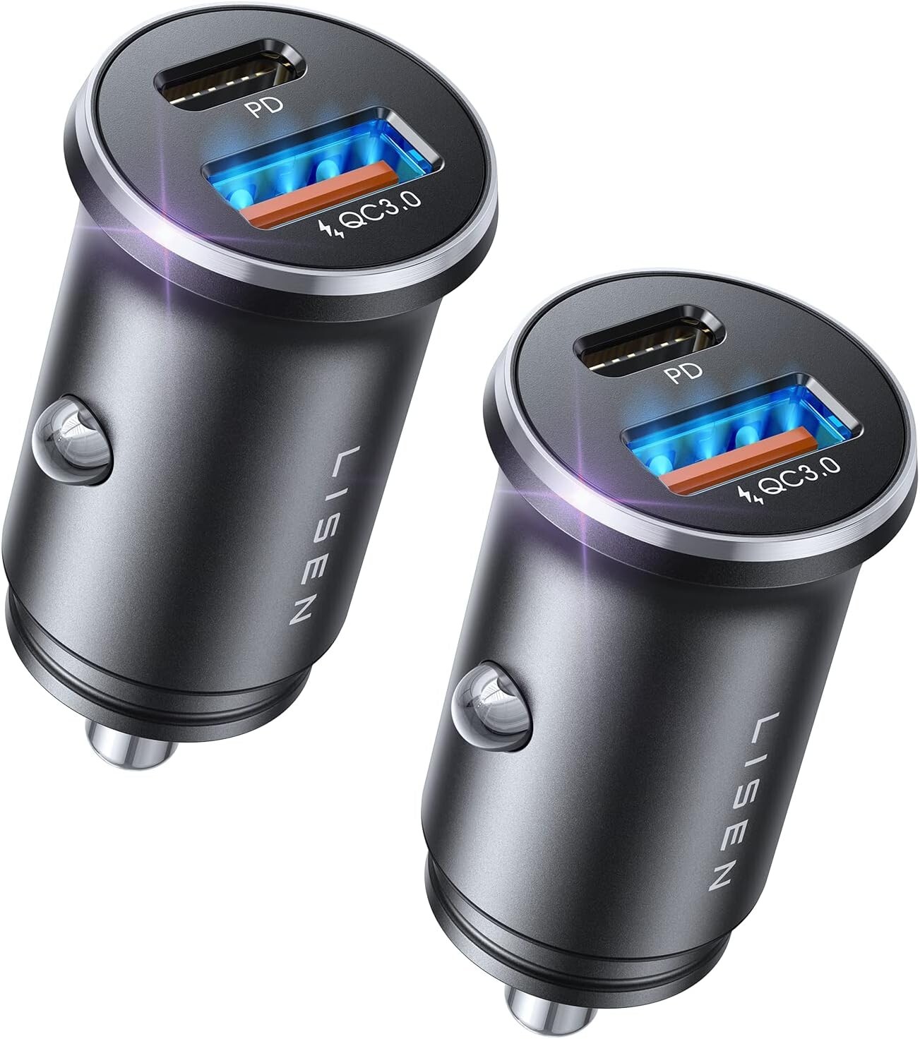 Adapter, Car Accessories For Iphone, Us